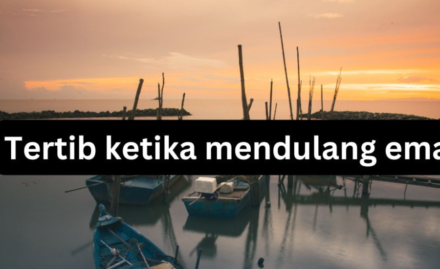 tertib ketika mendulang emas