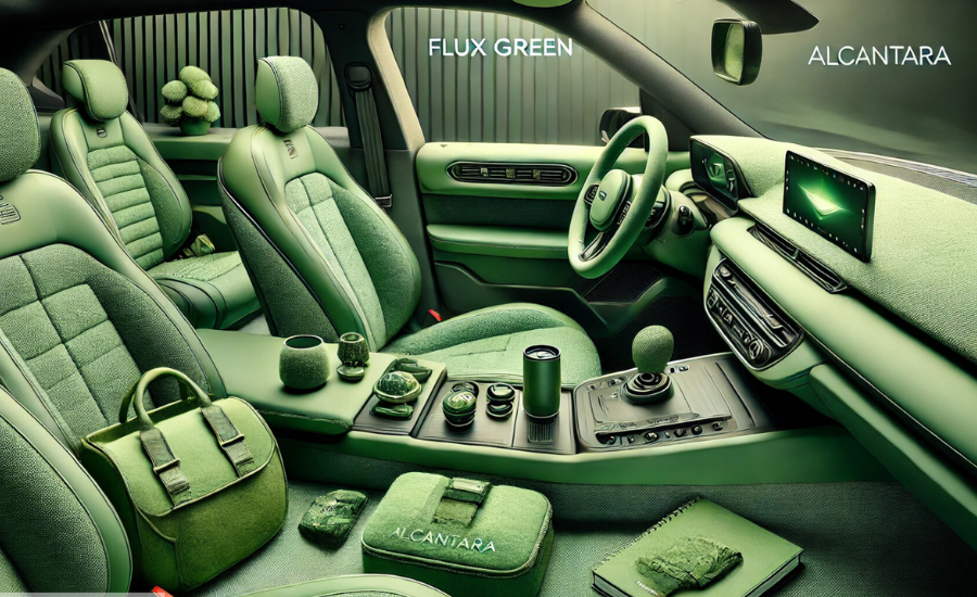 flux green alcantara